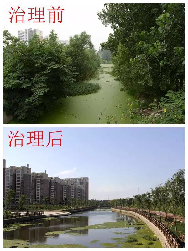 河南鹿邑:昔日臭水溝,今成景觀河